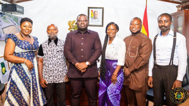 Ashanti Fashion Industry Network (AFIN) Executives Pay Courtesy Call on Ashanti Regional Minister